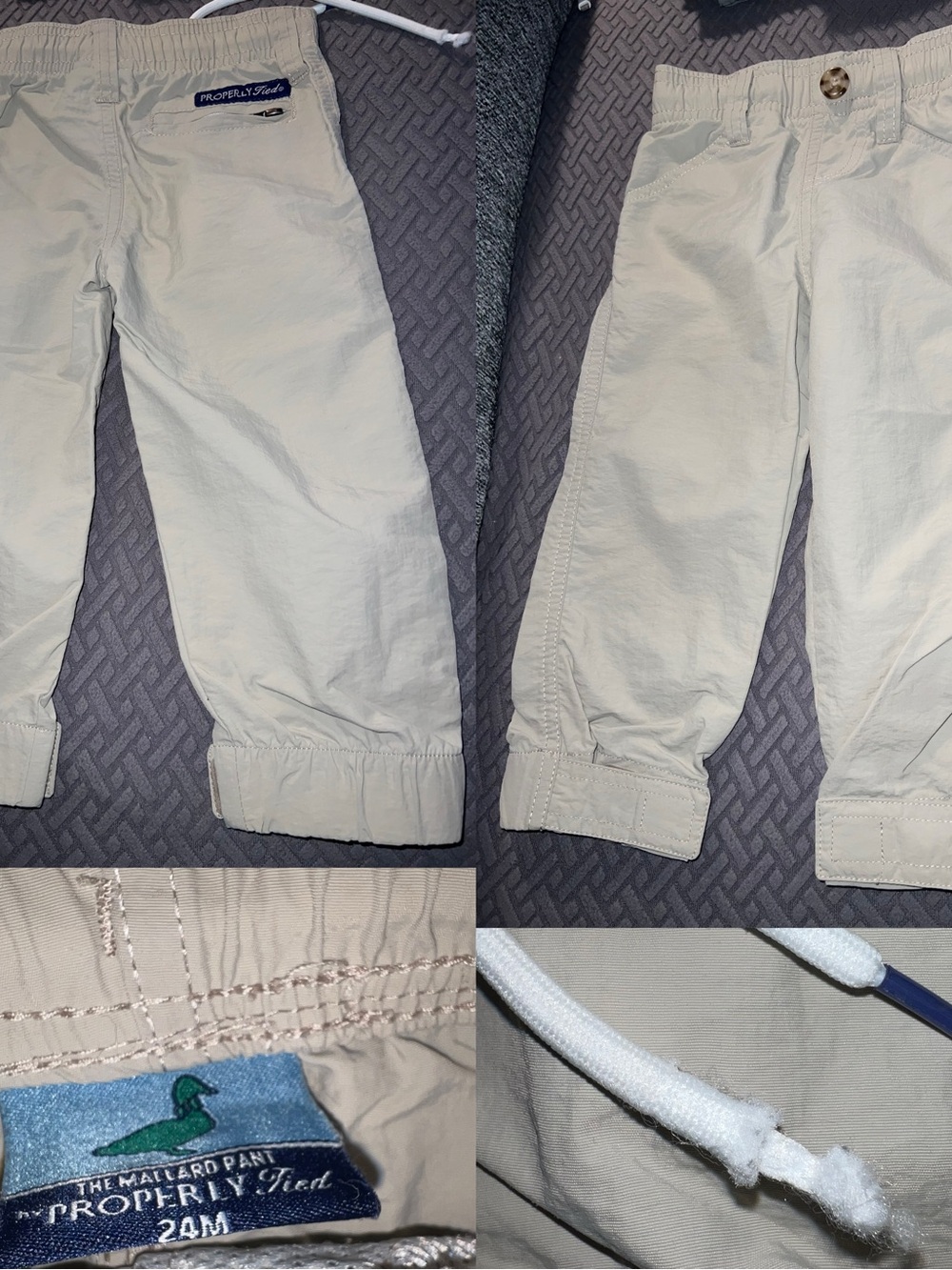 Properly Tied Pants